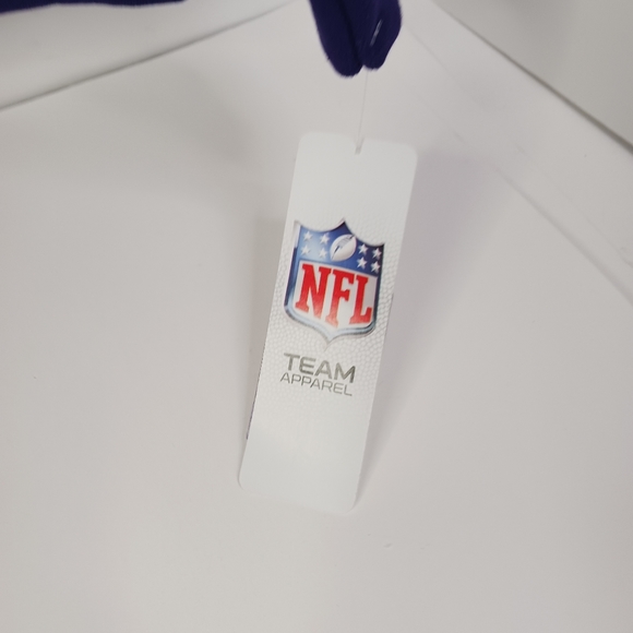 Baltimore Ravens Men's NFL Team Apparel Mid Weight Pull Over Hooded Sweatshirt. - Picture 4 of 6